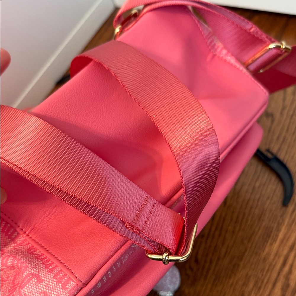 Juicy Couture Pink Kids Backpack with Sparkly Bear Charm - Picture 11 of 15